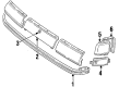 Oldsmobile Toronado Bumper Reflector Diagram - 5975572