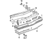 Pontiac Grand Prix Bumper Diagram - 12335074