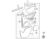 2003 Chevy Cavalier Door Seal Diagram - 22640845