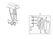 Cadillac Escalade EXT Back Up Light Diagram - 15096923