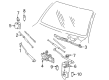 1984 GMC C1500 Suburban Wiper Blade Diagram - 15184702