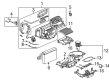 Saturn Ion Blower Motor Resistor Diagram - 15820140