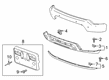 2020 GMC Sierra 1500 Bumper Diagram - 84225827