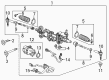 2021 Chevy Tahoe Rack and Pinion Boot Diagram - 22834081