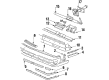 Buick Somerset Regal Bumper Diagram - 12334964