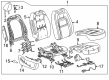 2018 GMC Canyon Seat Switch Panel Diagram - 23479386