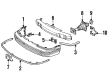 Oldsmobile Custom Cruiser Bumper Diagram - 10186218