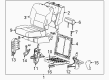 2019 GMC Sierra 2500 HD Seat Cushion Pad Diagram - 22888428