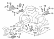 2023 GMC Acadia Transmission Assembly Diagram - 24299711