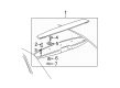 2006 Chevy Malibu Body Mount Hole Plug Diagram - 10138491