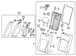 Chevy Malibu Limited Seat Cushion Pad Diagram - 23399376