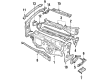 1987 Cadillac Brougham Side View Mirrors Diagram - 12337777