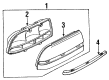 1993 Pontiac Sunbird Back Up Light Diagram - 5974807