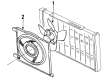 1988 Pontiac LeMans Fan Shroud Diagram - 90265071