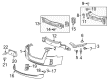 2011 GMC Terrain Bumper Diagram - 20983229