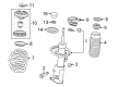 2015 Buick LaCrosse Shock Absorber Diagram - 19210810