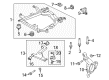 Saturn Astra Crossmember Bushing Diagram - 9223022