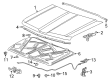 Chevy Weather Strip Diagram - 23412415