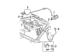 2000 Cadillac DeVille Antenna Diagram - 25670348