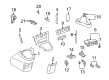 Pontiac Vibe Shift Knob Diagram - 88971015