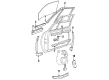 1993 Buick LeSabre Window Channel Diagram - 25555649