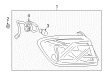 2018 Chevy Cruze Tail Light Diagram - 84332799