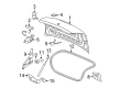 2009 Chevy Cobalt Trunk Lid Lift Support Diagram - 15836654