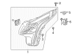 2016 Cadillac CT6 Headlight Diagram - 84710894