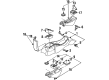 Pontiac Firebird Shift Linkage Boot Diagram - 17997789