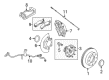 GMC Sierra 2500 HD Wheel Hub Diagram - 84964448