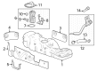 Chevy Colorado Fuel Tank Strap Diagram - 87823707