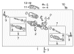 2018 Chevy Volt Tie Rod Diagram - 39008083