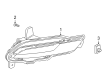 2021 Buick Encore GX Back Up Light Diagram - 42716018