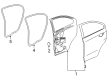 2013 Chevy Sonic Weather Strip Diagram - 42474602