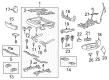 2014 Cadillac CTS Seat Motor Diagram - 20843254