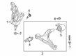 Cadillac XT4 Control Arm Diagram - 42864414