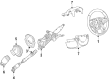 2019 Buick LaCrosse Steering Column Cover Diagram - 26674940