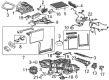 2015 Chevy Silverado 1500 HVAC Control Module Diagram - 13591692