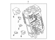 2023 Cadillac Escalade Fuse Box Diagram - 85545271