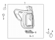 2021 GMC Acadia Tail Light Diagram - 85150722