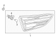 2018 GMC Terrain Back Up Light Diagram - 84377191