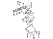 2001 Oldsmobile Aurora Air Filter Box Diagram - 12482892
