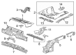 2022 Chevy Spark Floor Pan Diagram - 95241727