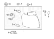 2015 GMC Terrain Tail Light Diagram - 23389933