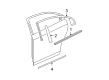 2009 Chevy Malibu Door Moldings Diagram - 20803291