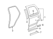 1995 GMC Jimmy Door Moldings Diagram - 12471982