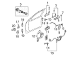 2008 Cadillac STS Window Regulator Diagram - 25999738