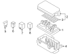 2010 Pontiac G3 Battery Fuse Diagram - 96234924