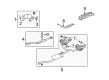 Saturn Outlook Muffler Diagram - 25888799