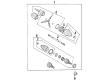 1999 Oldsmobile Intrigue Axle Shaft Diagram - 26045924